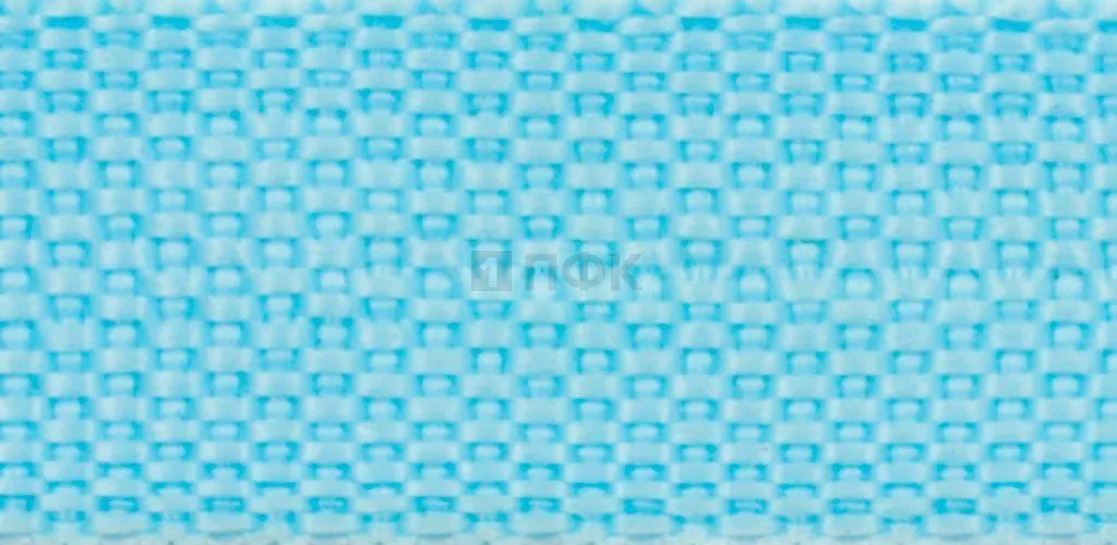 Стропа текстильная (лента ременная) 20мм 14 гр/м цв 430 голубой (рул 50м/уп 3000м)