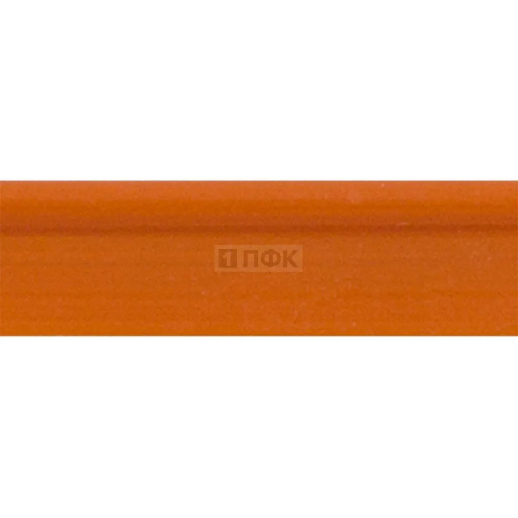 Пластиковый кант Кедер раздвоенный вторичное сырье 3мм/5мм цв оранжевый (уп 250м/1000м)