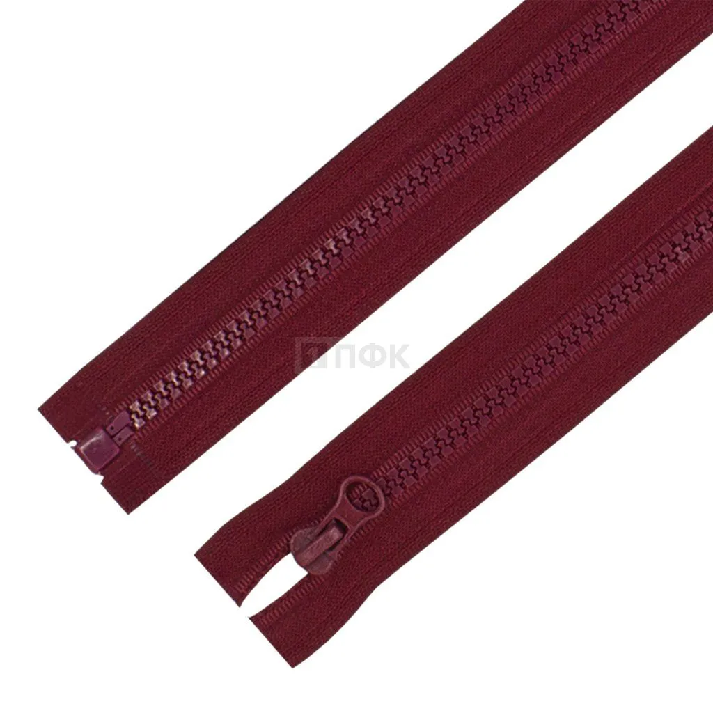 Молния тракторная тип 5 45см разъем цв 178 груша (уп 100шт) — ПФКР Молния тракторная тип 5 45см разъем цв 178 груша (уп 100шт)