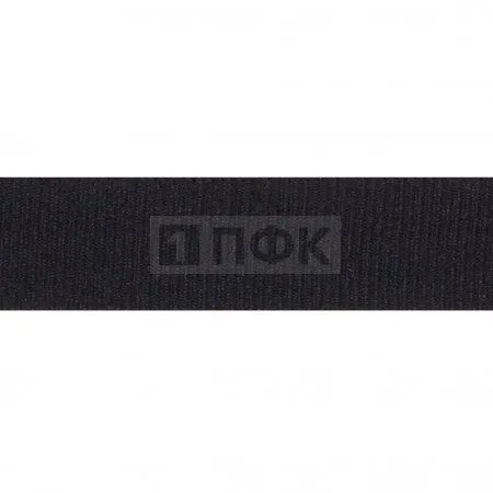 Лента репсовая (тесьма вешалочная) 15мм цв черный (уп 50м/1250м) 4,2гр/м ПФК Лента репсовая (тесьма вешалочная) 15мм цв черный (уп 50м/1250м) 4,2гр/м ПФК