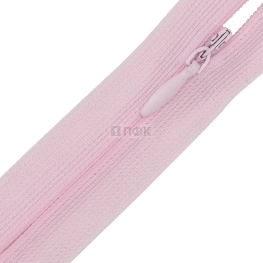 Молния потайная 20см н/р цв 136 (уп 100шт)