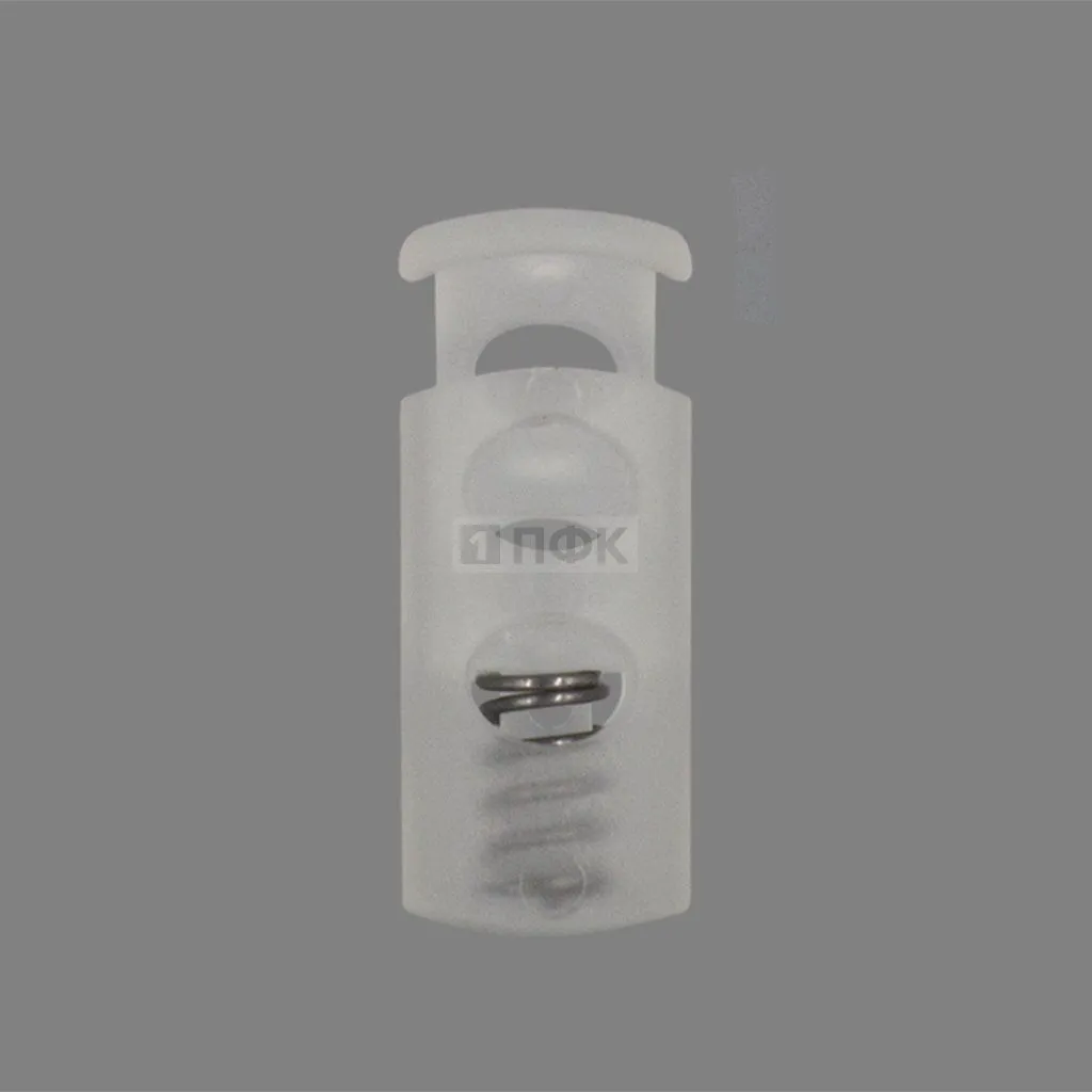 Фиксатор для шнура 27005-СС ПП цв прозрачный (уп 1000шт) — ПФКР Фиксатор для шнура 27005-СС ПП цв прозрачный (уп 1000шт)