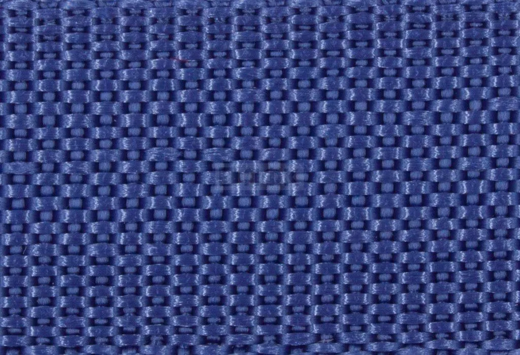 Стропа текстильная (лента ременная) 40мм 13 гр/м цв 410 синий (рул 50м/уп 3000м)