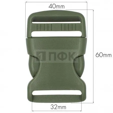Фастекс (защелка-трезубец) арт.В3-102 32мм РОМ цв олива (уп 100шт/1000шт) Фастекс (защелка-трезубец) арт.В3-102 32мм РОМ цв олива (уп 100шт/1000шт)