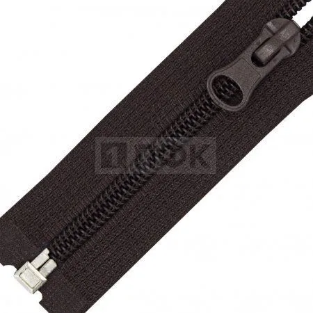 Молния спиральная (витая) тип 5 85см разъем цв 304 груша (уп 100шт)