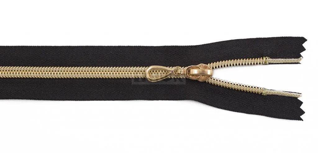 Молния спиральная (витая) тип 7 65см разъем цв 322 зв Rus Gold (уп 100шт) — ПФКР Молния спиральная (витая) тип 7 65см разъем цв 322 зв Rus Gold (уп 100шт)