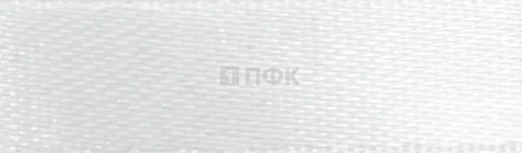 Лента атласная 6мм 33м цв 001 (уп 165м) цв БЕЛЫЙ