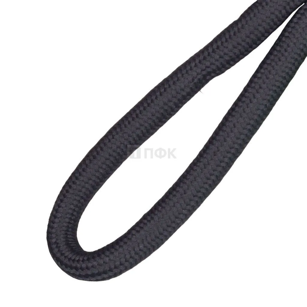 Шнурок 6мм 120см цв 312 серый тем (уп 100шт/2500шт)