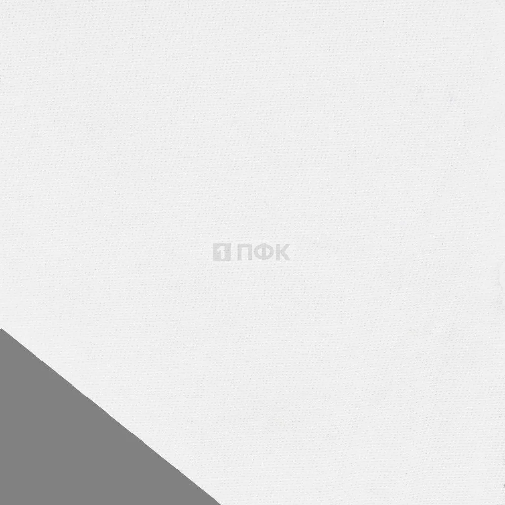 Ткань Твил 210гр/м2 20хб/80пэ шир 150 цв белый (рул 70м)