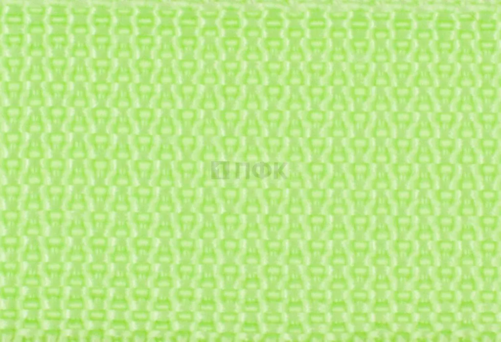Стропа текстильная (лента ременная) 50мм 26,5 гр/м цв 315 салатовый (рул 50м/уп 3000м)