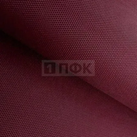 Ткань Oxford 420D PU1000 150гр/м2 шир 150см цв 875 бордовый (рул 100м)