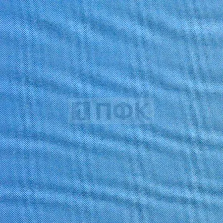 Ткань Габардин 100%ПЭ 150 гр/кв.м цв голубой 284 (рул 50м)