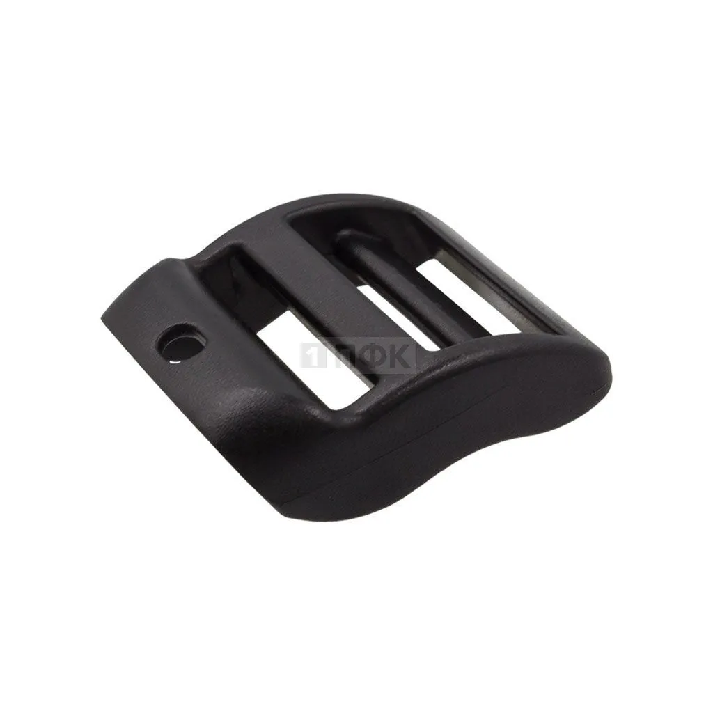 Пряжка-крыло трехщелевая U-30 ПП 30мм цв черный (уп 1000шт)