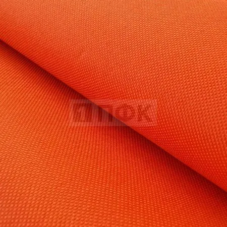 Ткань Oxford 420D PVC 320гр/м2 шир 150см цв 157 оранжевый (рул 100м)