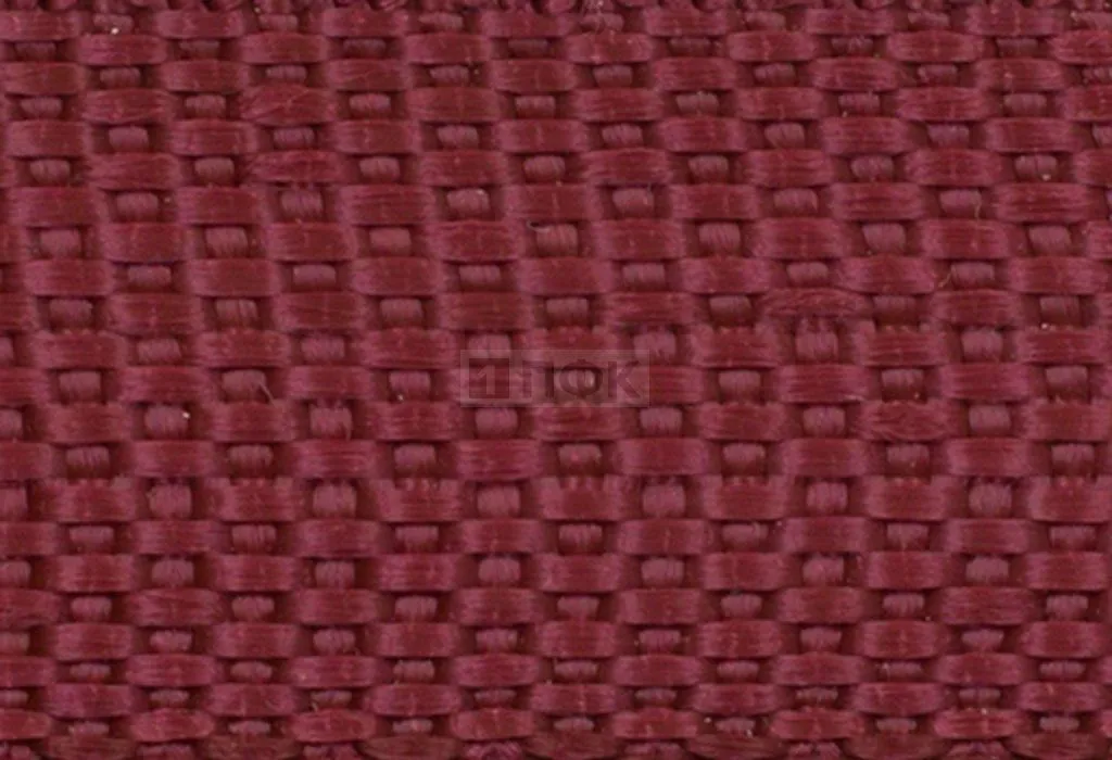 Стропа текстильная (лента ременная) 40мм 27 гр/м цв 220 бордо тем (рул 50м/уп 3000м)