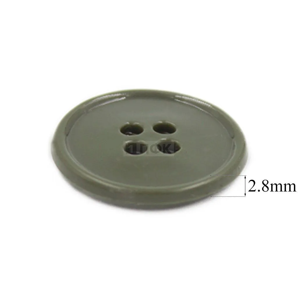 Пуговица КЛ 20-4 ПП 20мм цв хаки (уп 1000шт) — ПФКР Пуговица КЛ 20-4 ПП 20мм цв хаки (уп 1000шт)