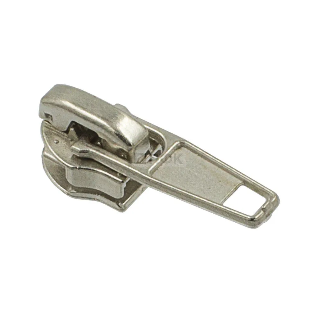 Бегунок для спиральной (витой) молнии тип 7 автомат цв никель (уп 2000шт/10000шт)
