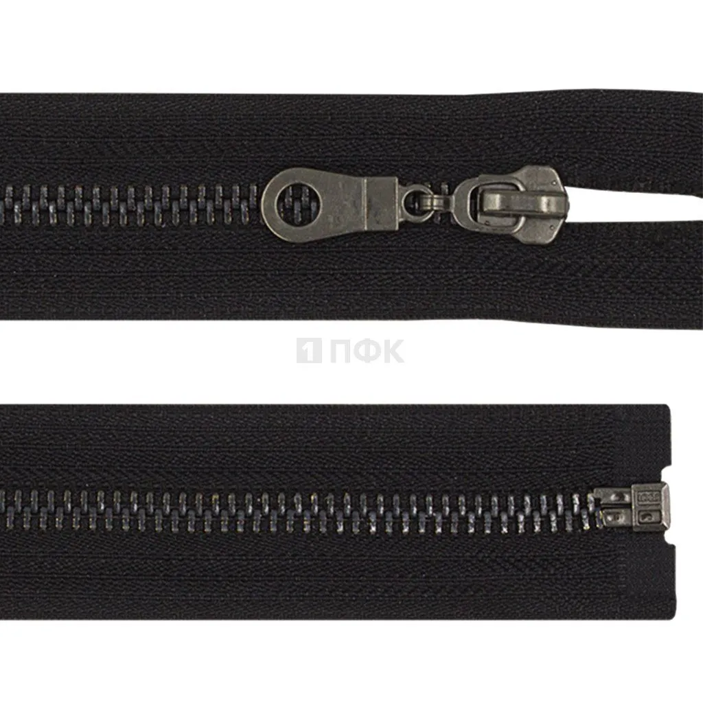 Молния металлическая тип 5 75см разъем цв 322 зв оксид (уп 50шт) — ПФКР Молния металлическая тип 5 75см разъем цв 322 зв оксид (уп 50шт)