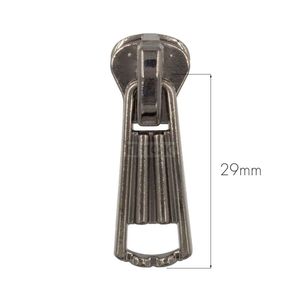 Бегунок трактор тип 5 автомат арт.C6 цв никель черн (уп 500шт/5000шт)