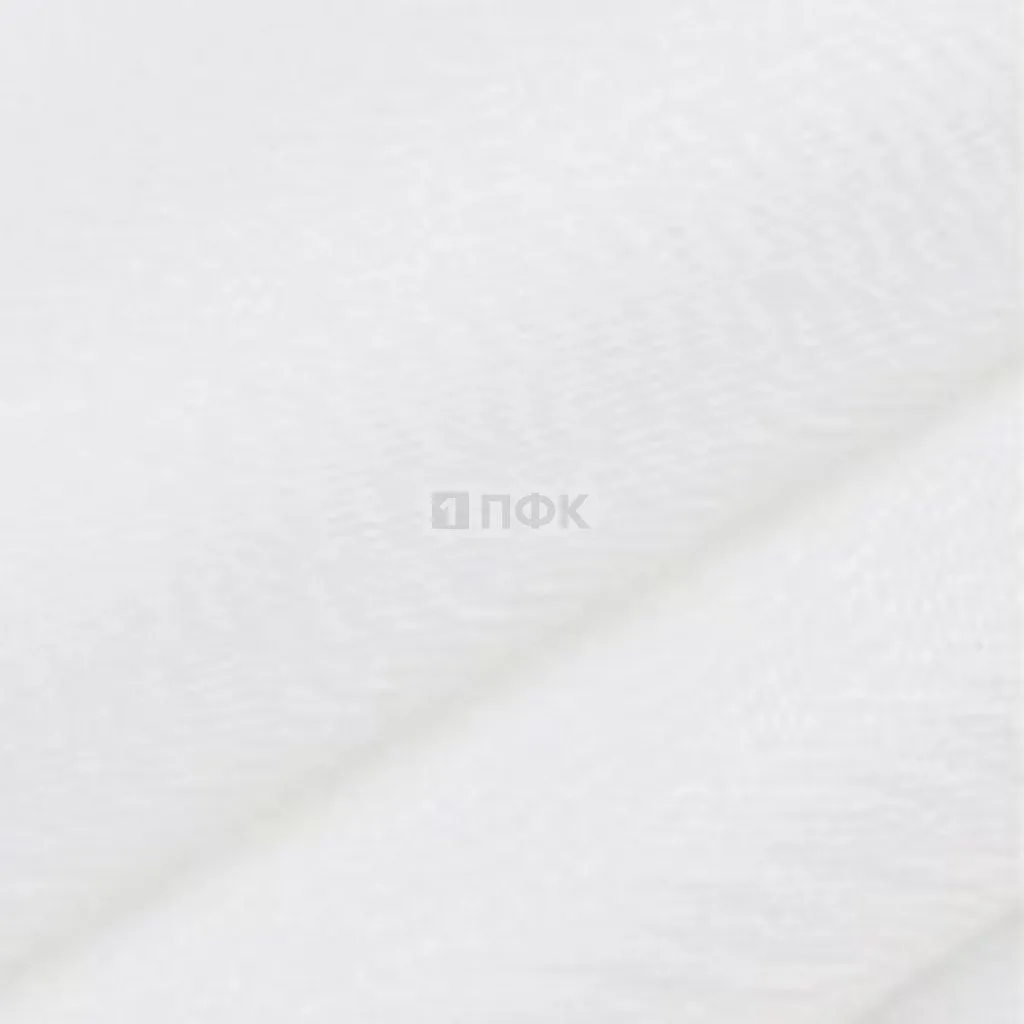 Ткань подкладочная 190Т PU1000 100%ПЭ 65гр/м2 шир 150см цв белый (рул 100м)