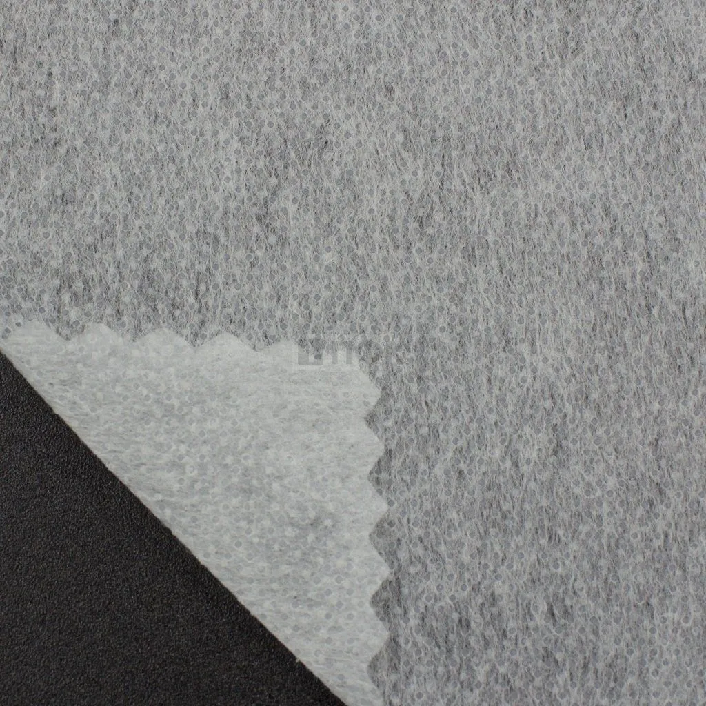 Флизелин точечный Арт.TS-040 клей полиамид 40гр/м2 шир 150см цв белый (рул 100м)