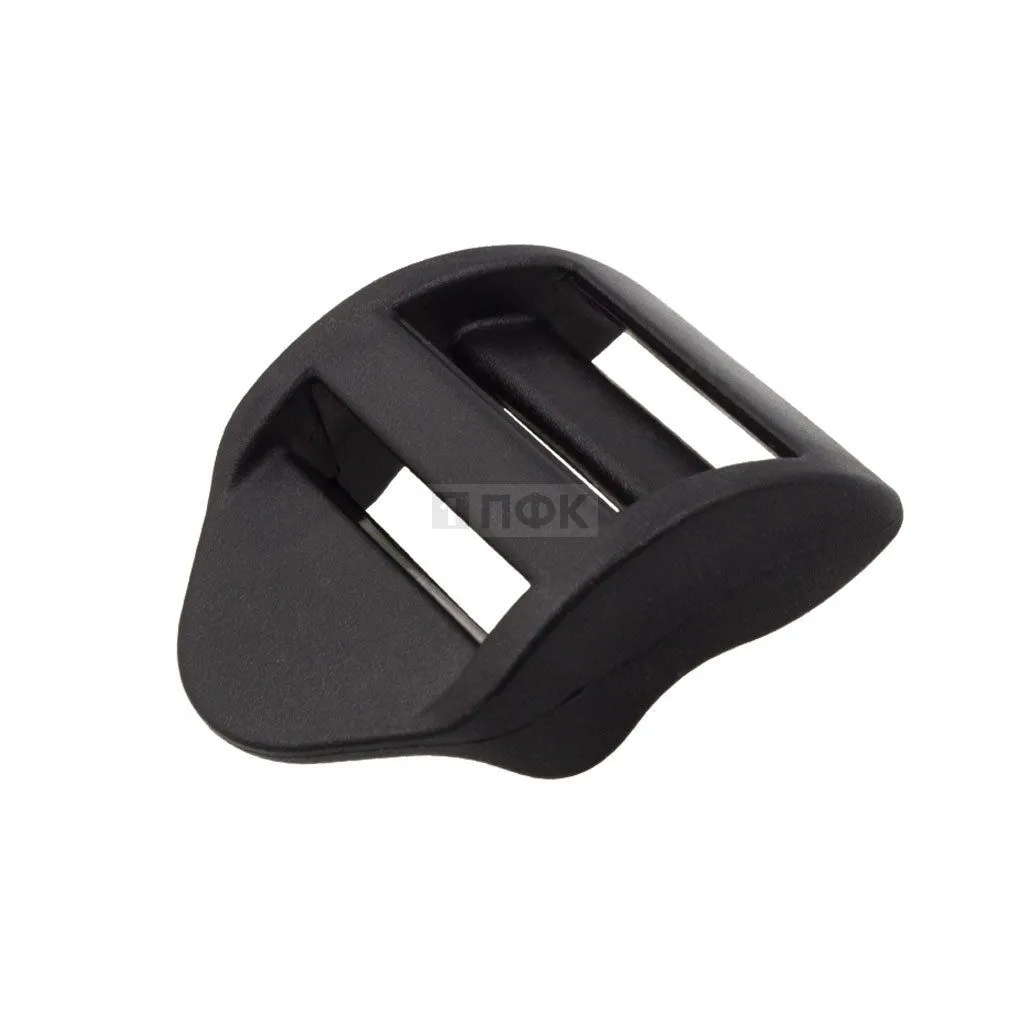 Пряжка-крыло трехщелевая U-25 ПФЛ 25мм цв черный (уп 1000шт) — ПФКР Пряжка-крыло трехщелевая U-25 ПФЛ 25мм цв черный (уп 1000шт)