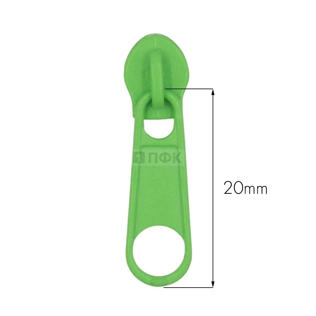 Бегунок для спиральной (витой) молнии тип 3 галант цв 334 (уп 2500шт/25000шт)