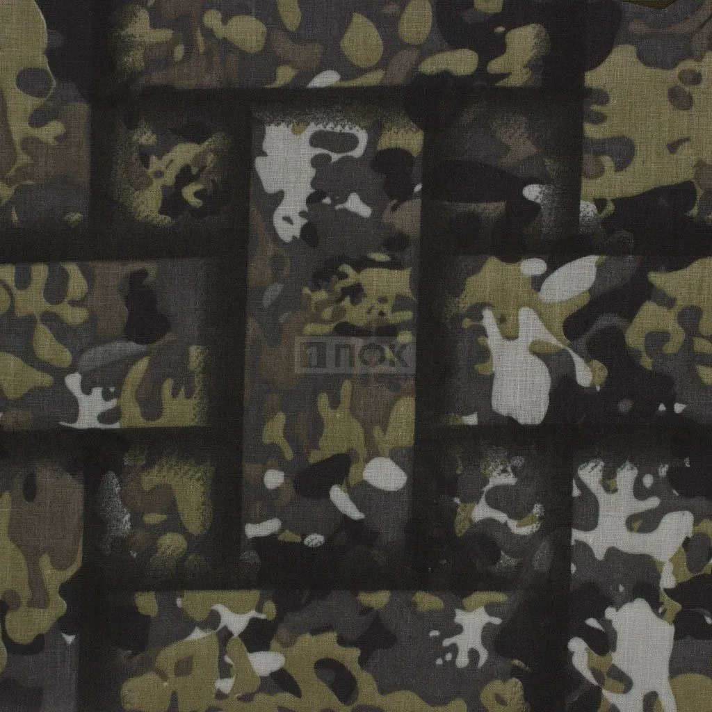 Ткань ТиСи 120гр/м2 20%хл 80%пэ шир 150см КМФ цв 17-1 (рул 100м) — ПФКР Ткань ТиСи 120гр/м2 20%хл 80%пэ шир 150см КМФ цв 17-1 (рул 100м)