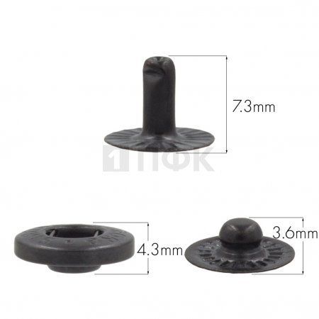 3 Части кнопки для одежды 12,5мм Альфа латунь цв оксид (уп 1440шт) STRONG 3 Части кнопки для одежды 12,5мм Альфа латунь цв оксид (уп 1440шт) STRONG