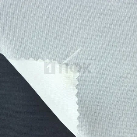 Ткань подкладочная 190Т 100%ПЭ 53гр/м2 шир 150см цв белый (рул 100м)