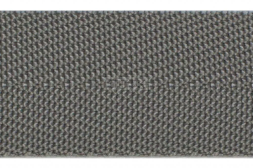 Стропа текстильная (лента ременная) ёлочка 22мм 7,2 гр/м2 цв 18 серый (рул 91,44м/уп 2286м)