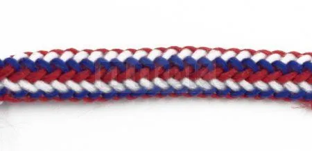 Шнур для одежды 4 мм б/н (Арт.36) цв флаг (уп 200м/1000м)