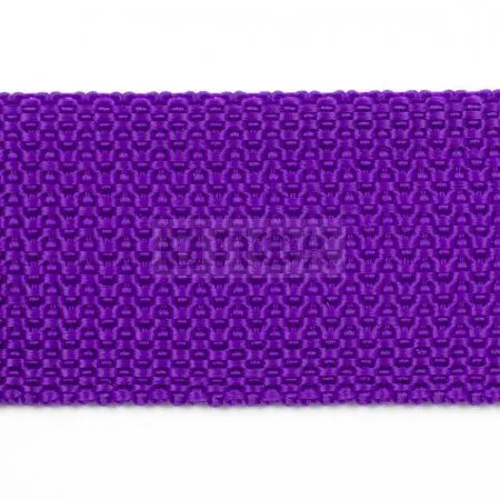 Стропа текстильная (лента ременная) 50мм 30 гр/м цв 700 фиолетовый (рул 50м/уп 3000м)