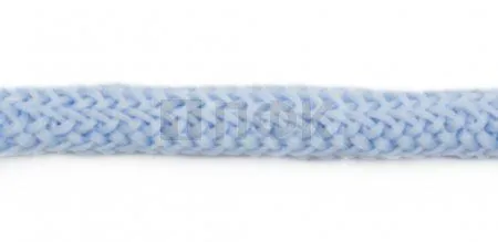 Шнур для одежды 4 мм б/н (Арт.35) цв голубой №04 (уп 200м/1000м)