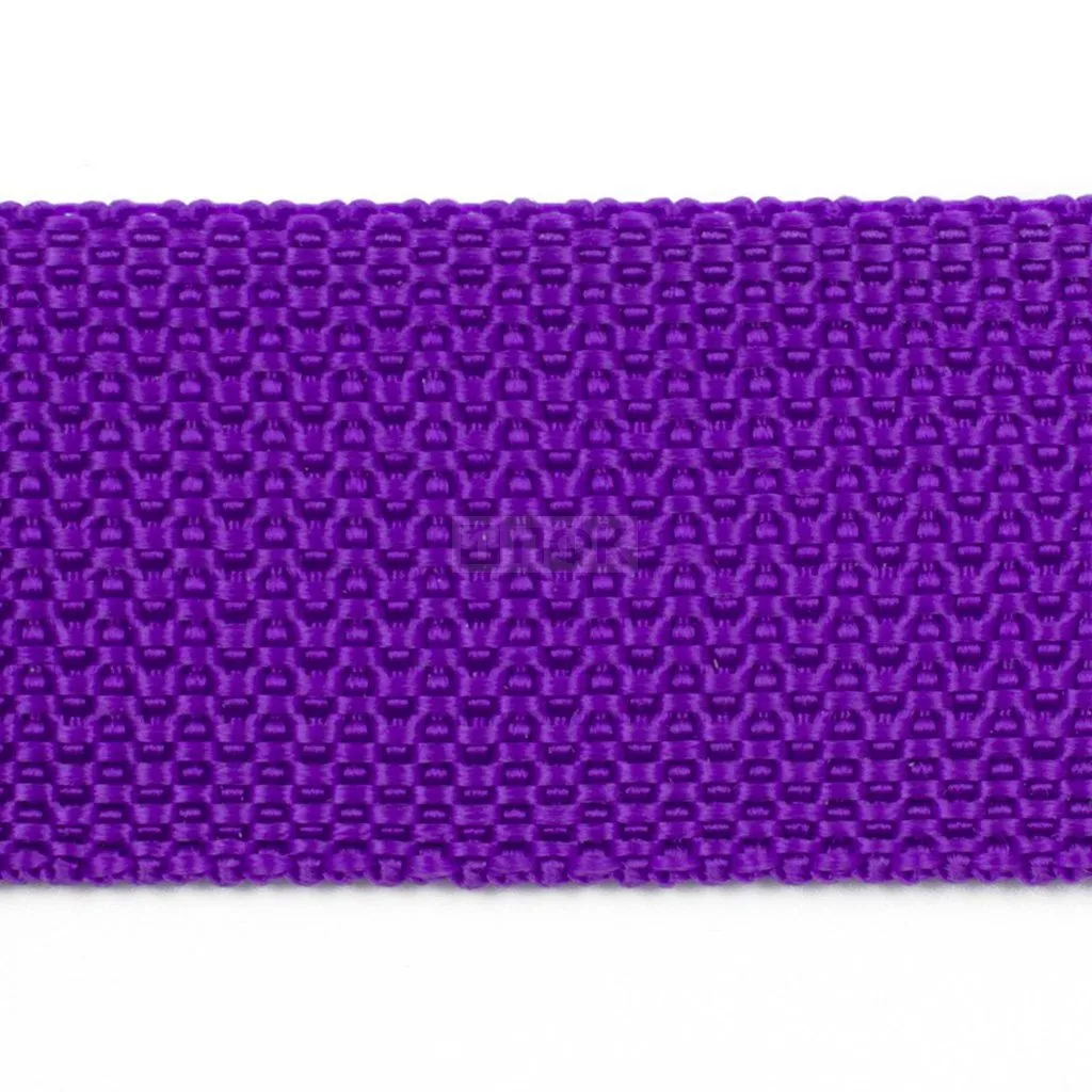 Стропа текстильная (лента ременная) 10мм 6гр/м цв 700 фиолетовый (рул 50м/уп 3000м)